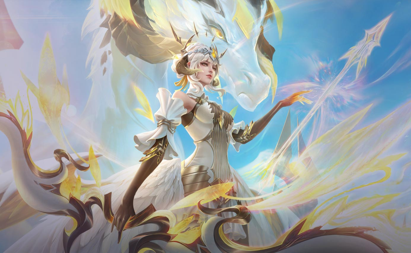Splash art skin Tel'Annas Hỏa Phượng