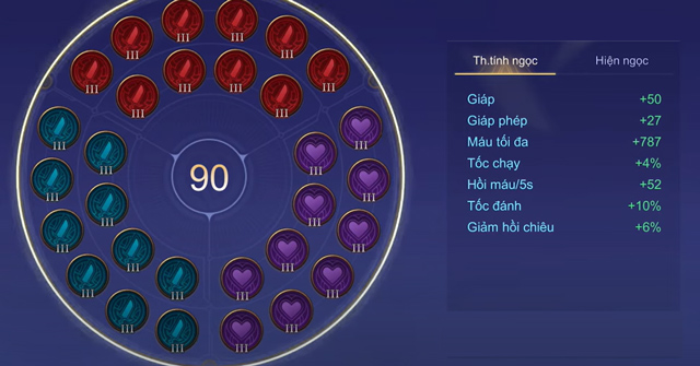 Ngọc đỏ phép Liên Quân